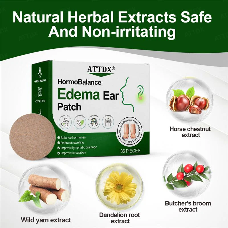 ATTDX® HormoBalance Edema Ear Patch 5 ATTDX® HormoBalance Edema Ear Patch