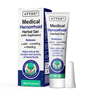 ATTDX® Medical Hemorrhoid Herbal Gel with Applicator 17 ATTDX® Medical Hemorrhoid Herbal Gel with Applicator