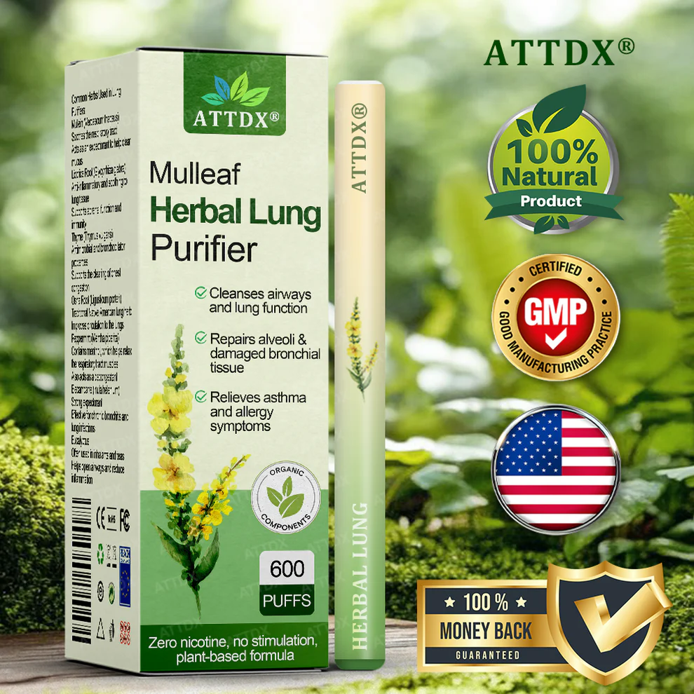 ATTDX® Mulleaf Herbal Lung Purifier 1 ATTDX® Mulleaf Herbal Lung Purifier