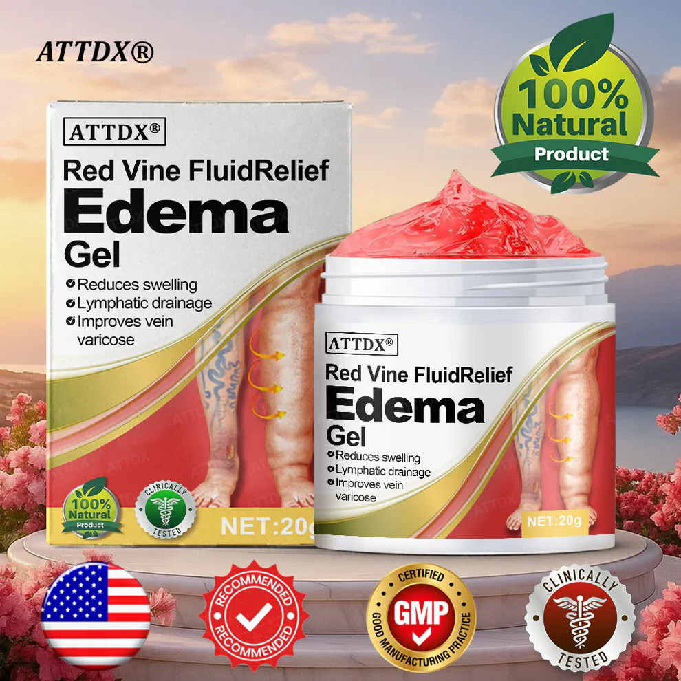 ATTDX® Red Vine FluidRelief Edema Gel 1 ATTDX® Red Vine FluidRelief Edema Gel