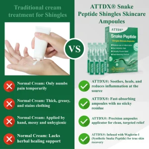ATTDX® Snake Peptide Shingles Skincare Ampoules 16 ATTDX® Snake Peptide Shingles Skincare Ampoules