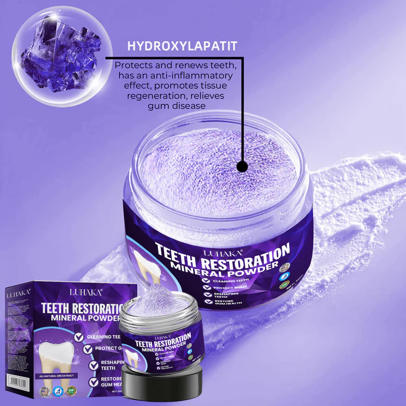 LUHAKA® Dental Repair Mineral Powder 5 LUHAKA® Dental Repair Mineral Powder