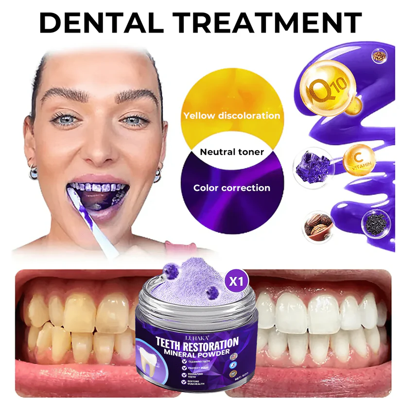 LUHAKA® Dental Repair Mineral Powder 12 LUHAKA® Dental Repair Mineral Powder