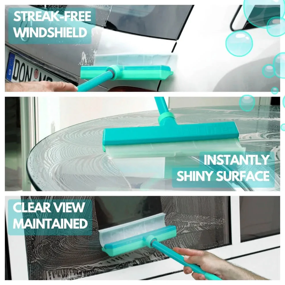 Alisanda Recyclable Silicone Window Squeegee Kit 4 Alisanda Recyclable Silicone Window Squeegee Kit
