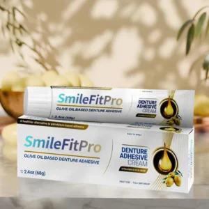 SmileFitPro™ Olive Oil Denture Adhesive Cream