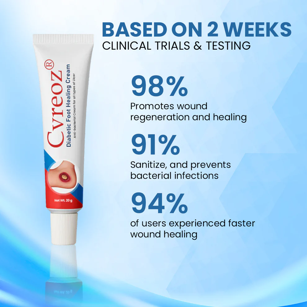 Cvreoz® Diabetic Foot Healing Cream 5 Cvreoz® Diabetic Foot Healing Cream