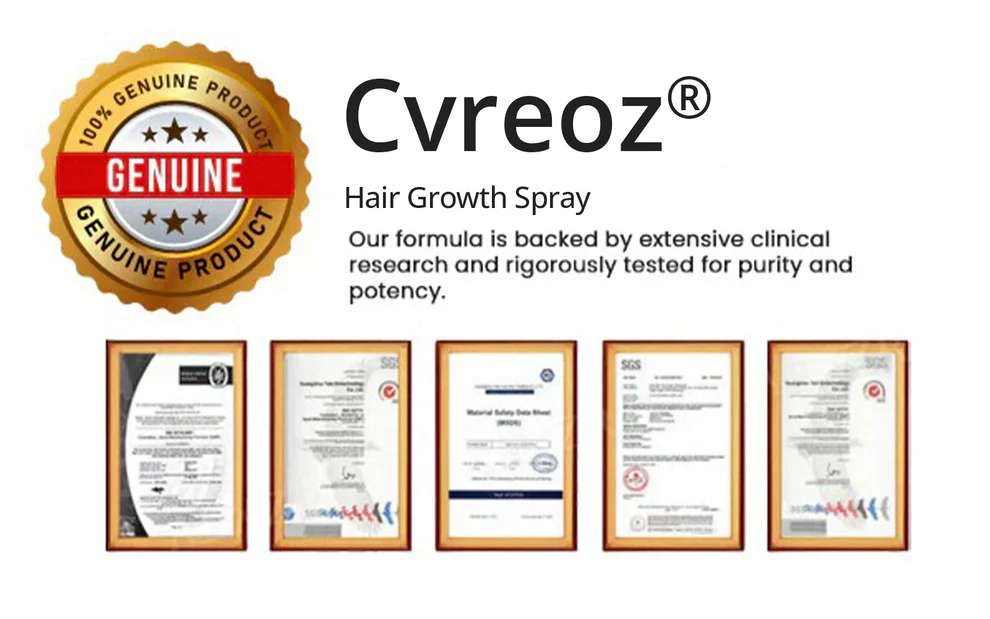 Cvreoz Nourish & Flourish Hair Growth Spray 2 Cvreoz Nourish & Flourish Hair Growth Spray