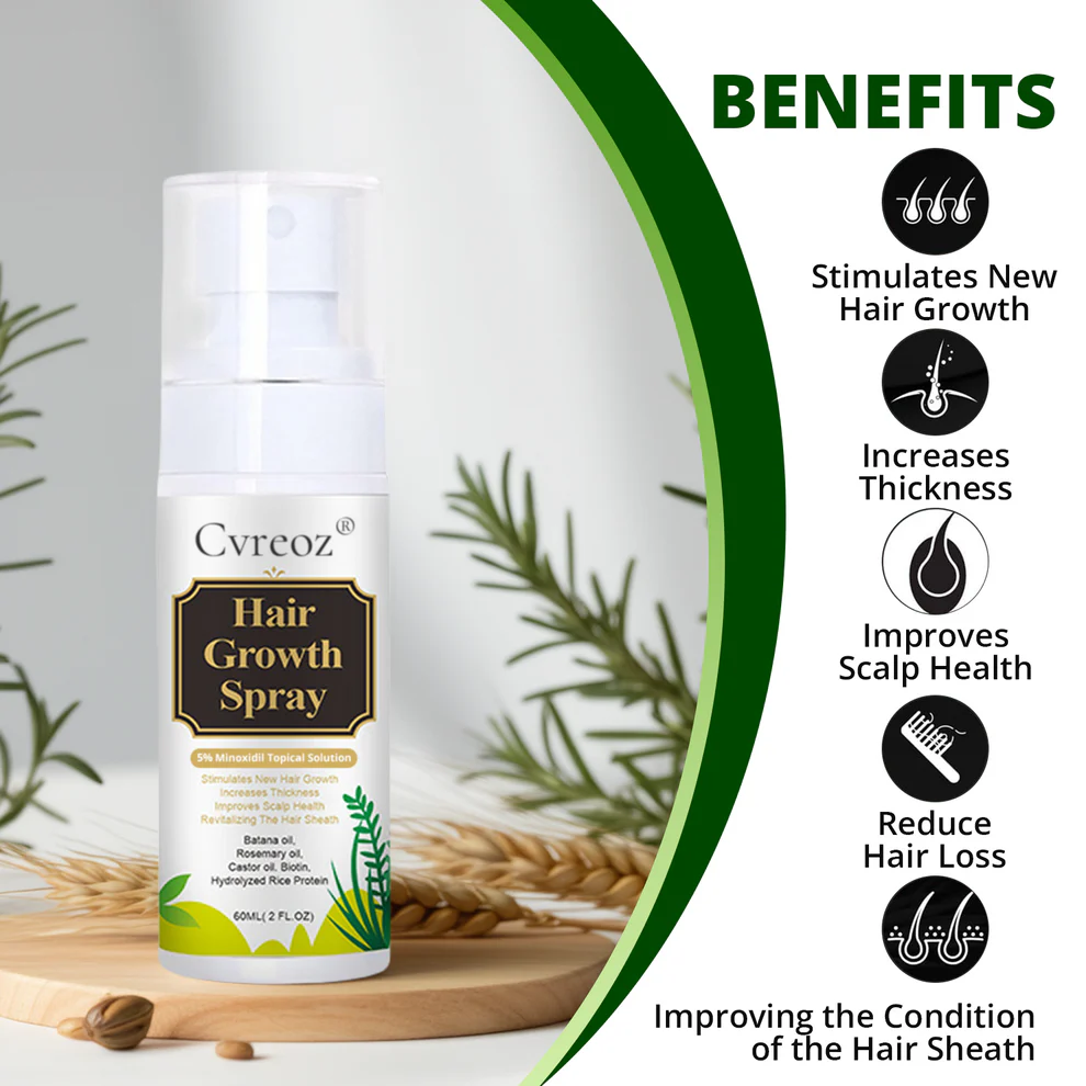 Cvreoz Nourish & Flourish Hair Growth Spray 8 Cvreoz Nourish & Flourish Hair Growth Spray