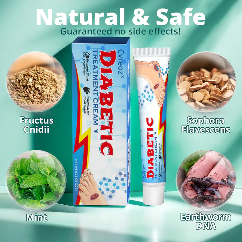 CVREOZ® BioVitaGlyco Diabetes Treatment Cream 3 CVREOZ® BioVitaGlyco Diabetes Treatment Cream