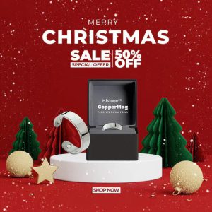 Histone™ Copper Mag Prostate Therapy Ring 18 Histone™ Copper Mag Prostate Therapy Ring