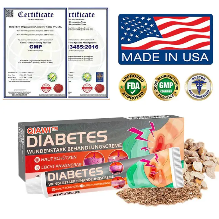 QIAWI™ Natural Products, Diabetes Wound Strong Treatment Cream 3 QIAWI™ Natural Products, Diabetes Wound Strong Treatment Cream