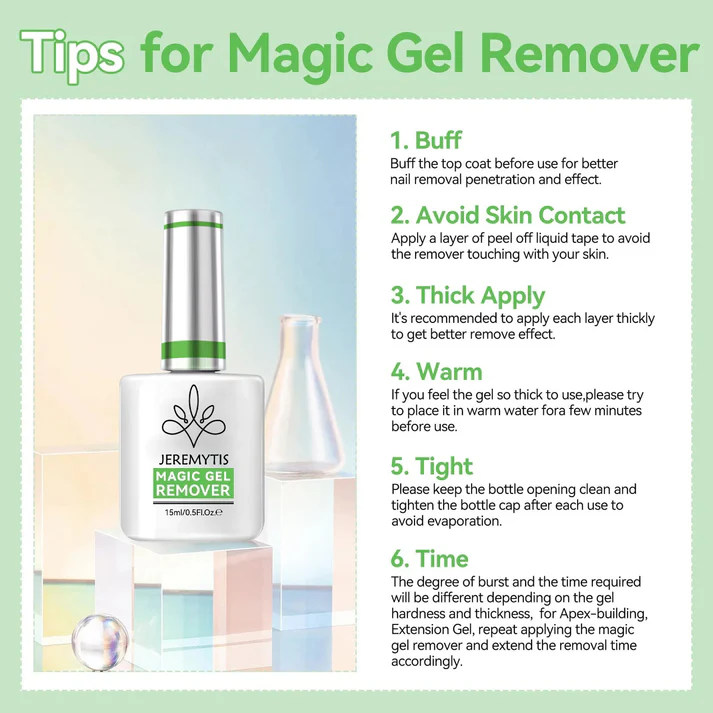 Jeremytis 5-Min Quick Removal, Gentle & Damage-Free