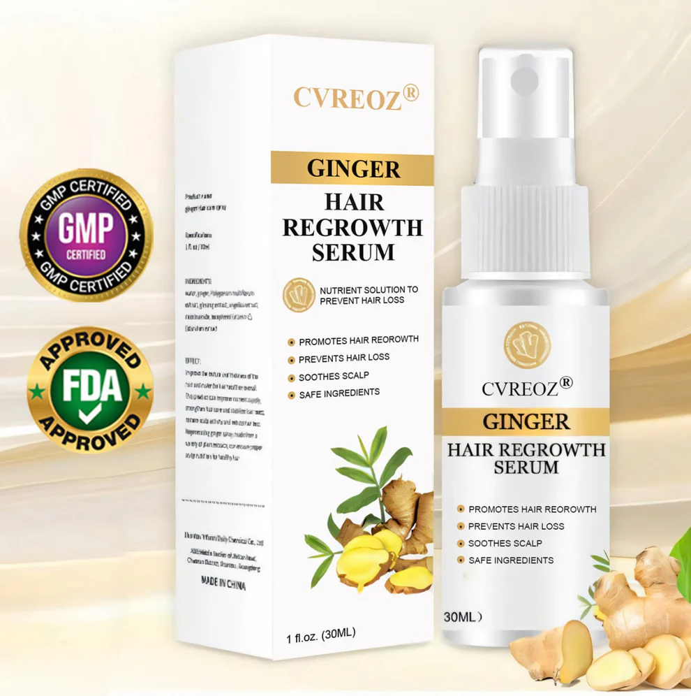 Cvreoz® Ginger Hair Regrowth Serum 1 Cvreoz® Ginger Hair Regrowth Serum