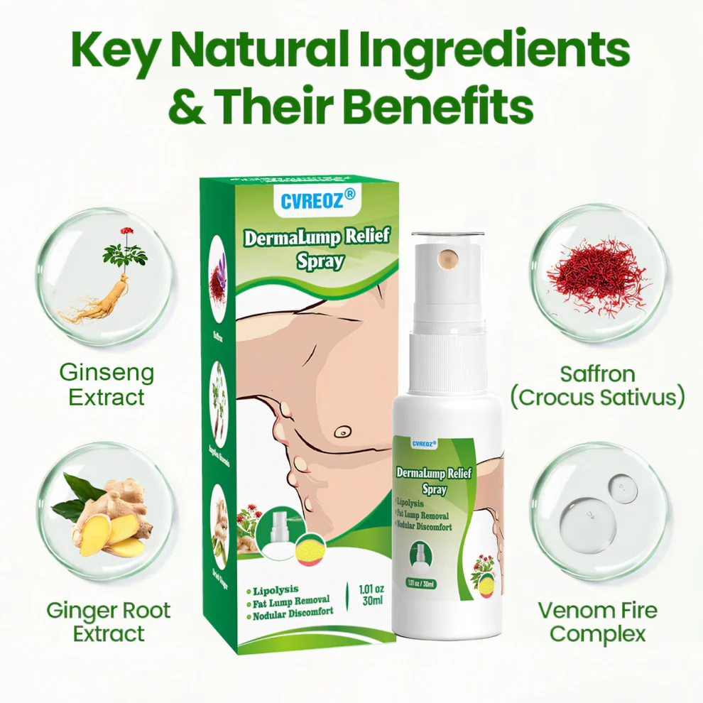 Cvreoz® DermaLump Relief Spray 3 Cvreoz® DermaLump Relief Spray