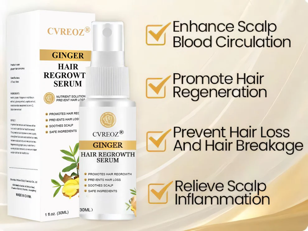 Cvreoz® Ginger Hair Regrowth Serum 5 Cvreoz® Ginger Hair Regrowth Serum