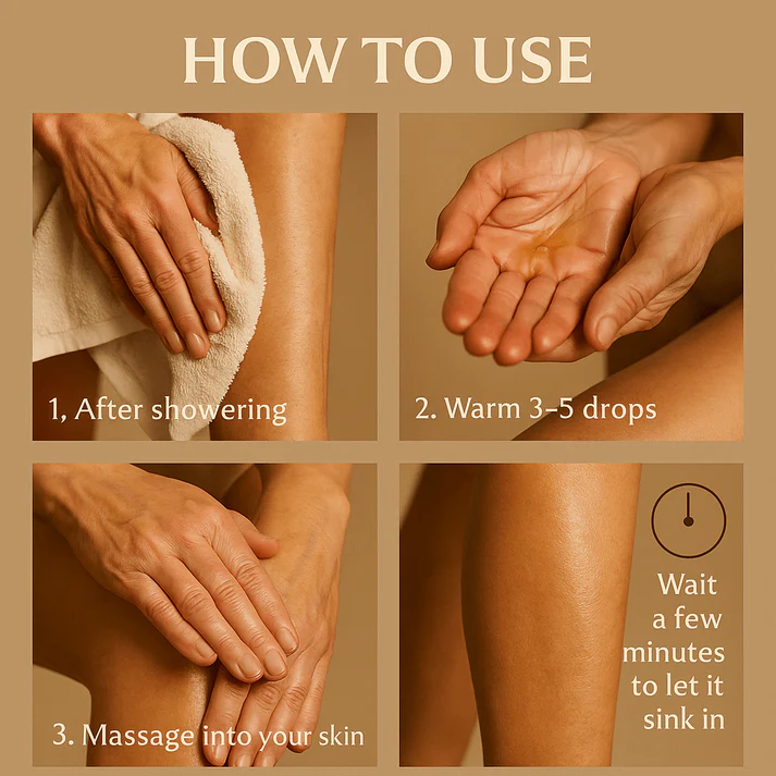 SkinBloom™ Lifting Body Oil | Firms and hydrates skin 6 SkinBloom™ Lifting Body Oil | Firms and hydrates skin