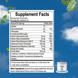 Vitalix Heightener Gummies 13 Vitalix Heightener Gummies