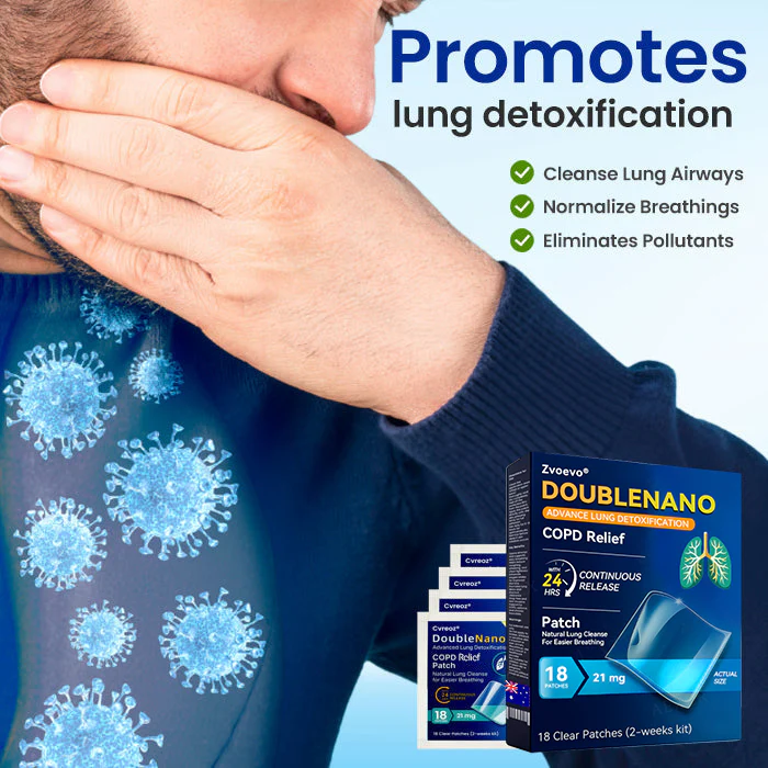 Zvoevo® DoubleNano COPD Relief Patch 2 Zvoevo® DoubleNano COPD Relief Patch