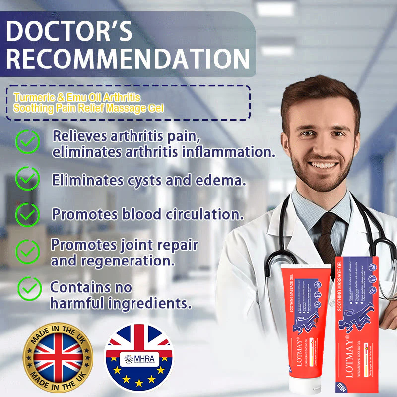 LOTMAY® Turmeric & Emu Oil Arthritis Soothing Pain Relief Massage Gel 10 LOTMAY® Turmeric & Emu Oil Arthritis Soothing Pain Relief Massage Gel