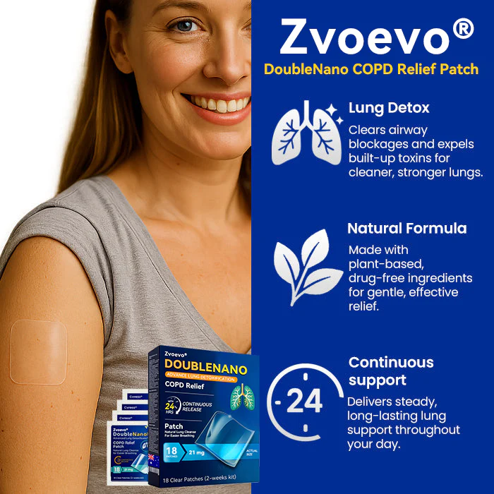 Zvoevo® DoubleNano COPD Relief Patch 6 Zvoevo® DoubleNano COPD Relief Patch