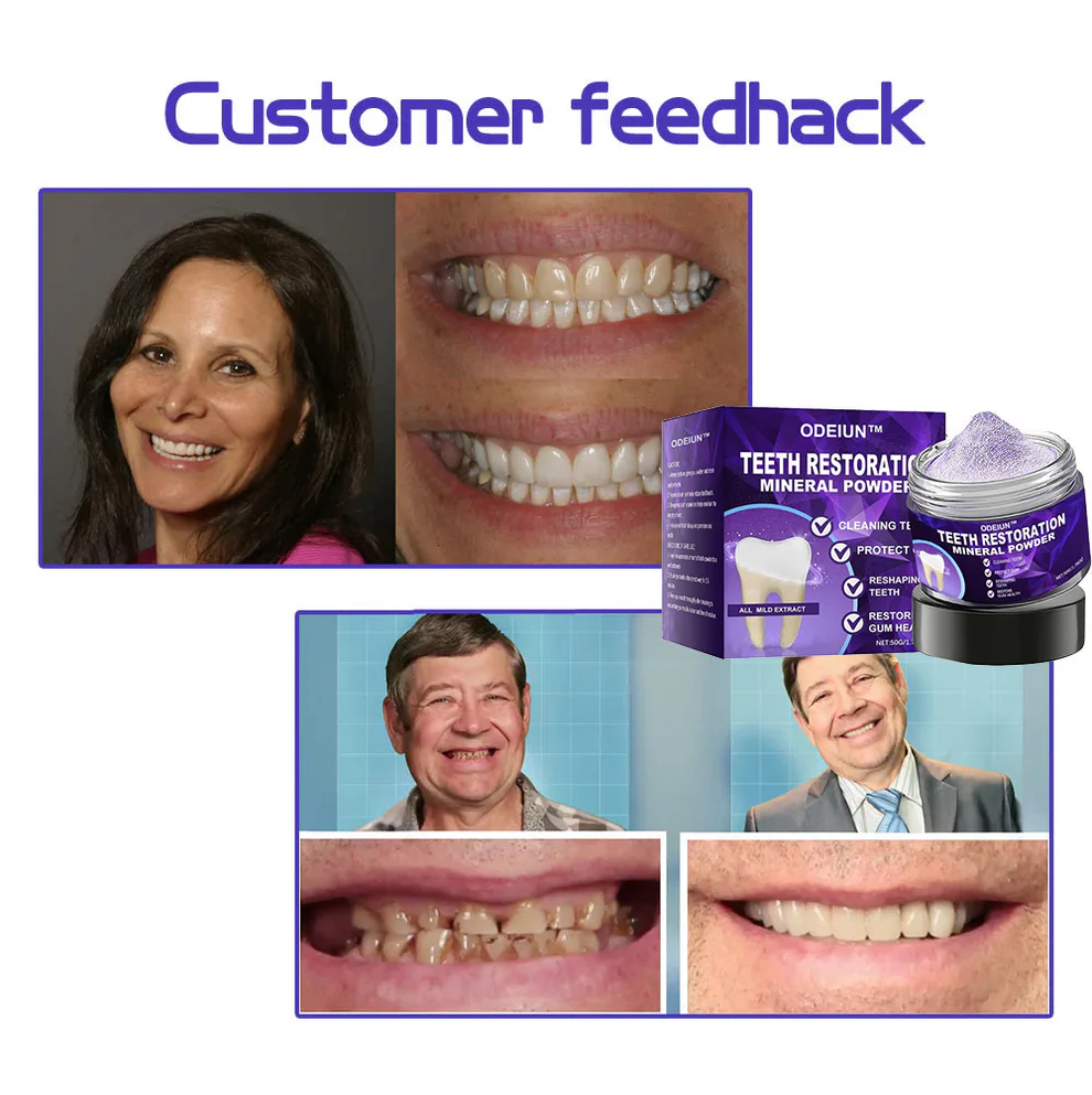 ODEIUN™ Teeth Restoration Mineral Powder 2 ODEIUN™ Teeth Restoration Mineral Powder