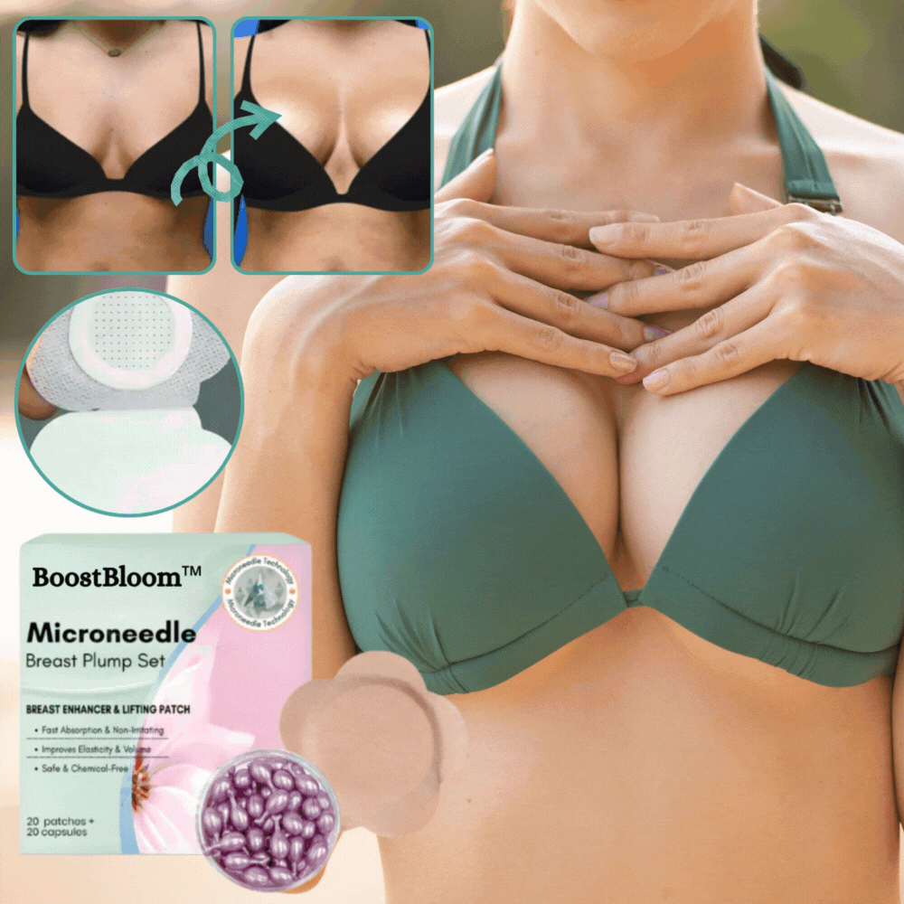 BoostBloom™ | Transforms flat chests into fuller curves in 7 days. 2 BoostBloom™ | Transforms flat chests into fuller curves in 7 days.