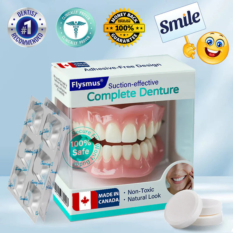 Flysmus® Suction-fit Complete Denture 1 Flysmus® Suction-fit Complete Denture