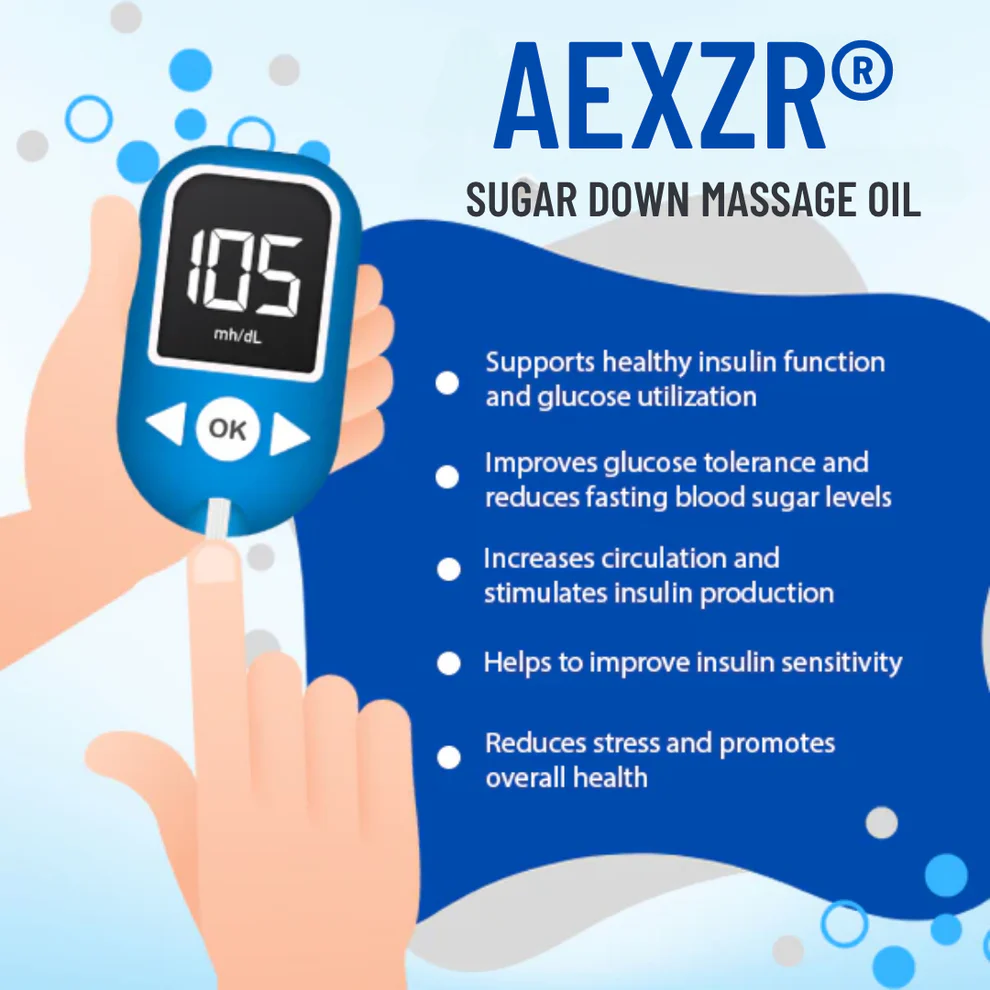 AEXZR® Sugar Down Massage Oil Empower Your Health Naturally! 5 AEXZR® Sugar Down Massage Oil Empower Your Health Naturally!