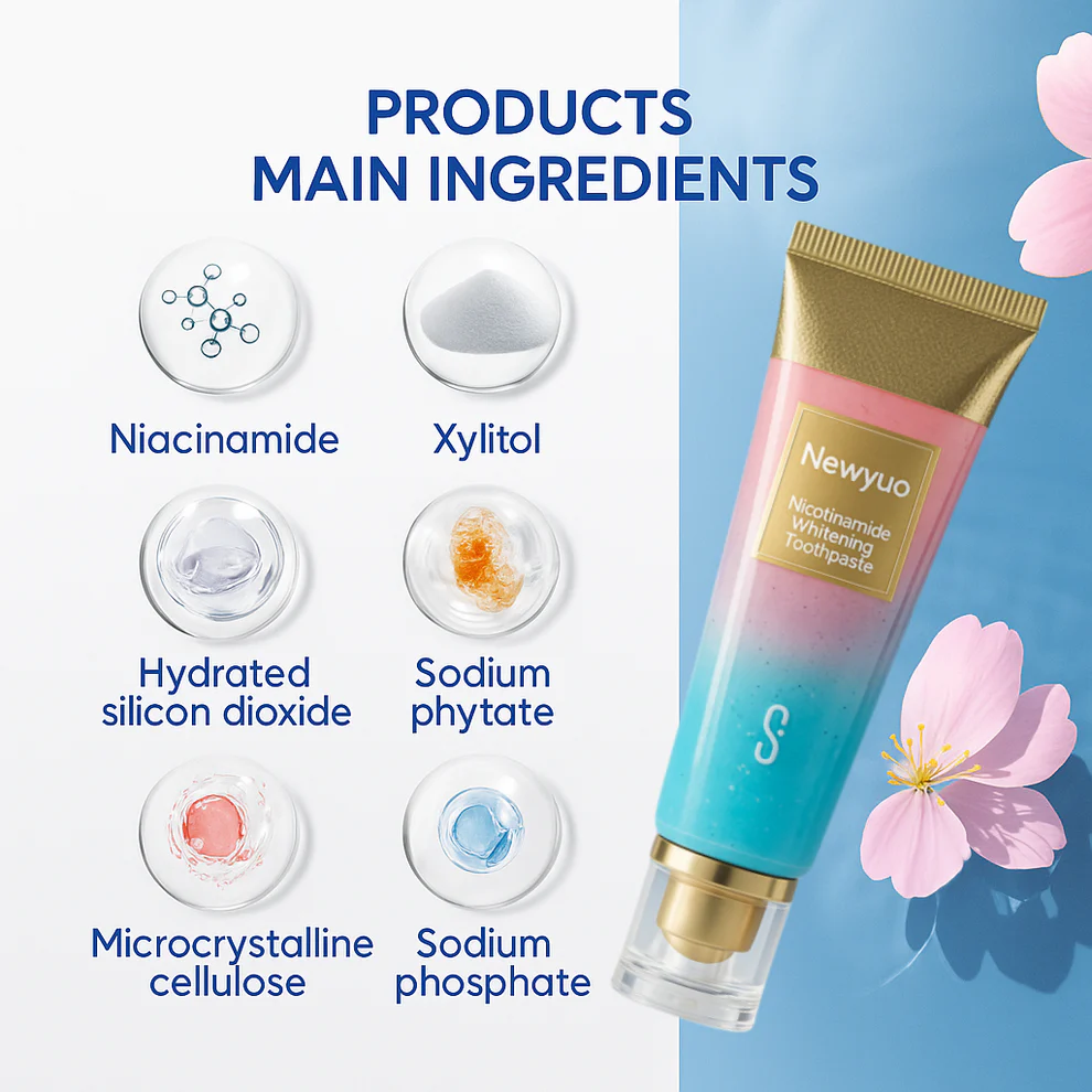 Newyuo® Nicotinamide Toothpaste New upgrade 6 Newyuo® Nicotinamide Toothpaste New upgrade