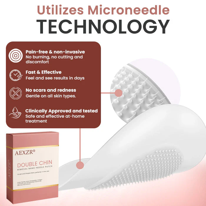 AEXZR® Double Chin Removal Nano-Needle Patch 8 AEXZR® Double Chin Removal Nano-Needle Patch