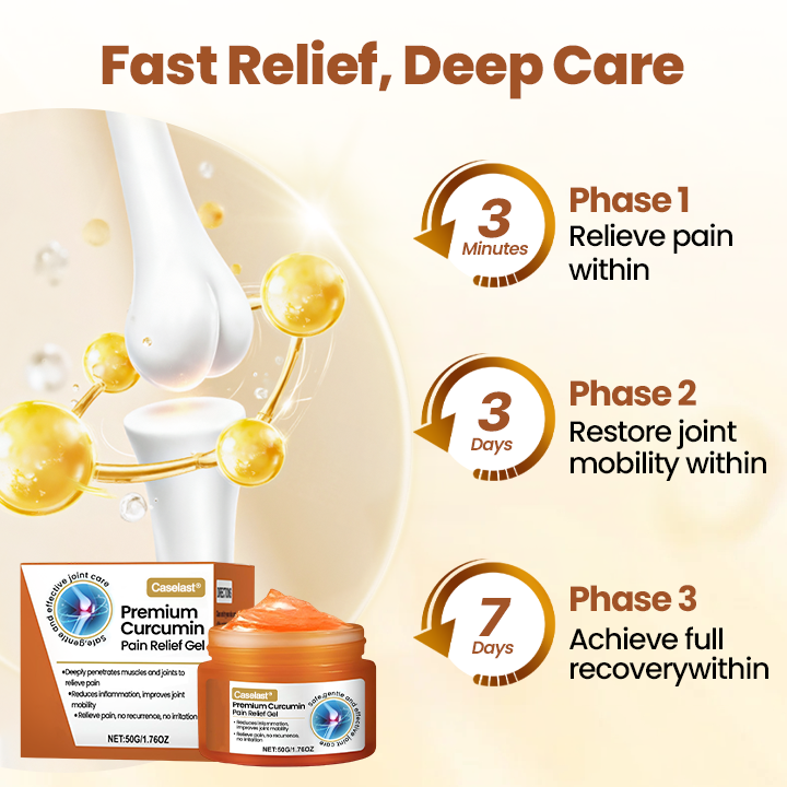Caselast® Premium Curcumin Pain Relief Gel 9 Caselast® Premium Curcumin Pain Relief Gel