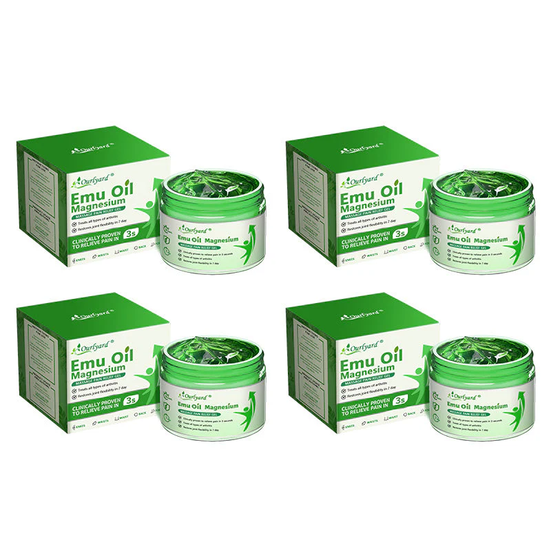 Ourlyard® Advanced Magnesium & Emu Oil Massage Pain Relief Gel 4 Ourlyard® Advanced Magnesium & Emu Oil Massage Pain Relief Gel