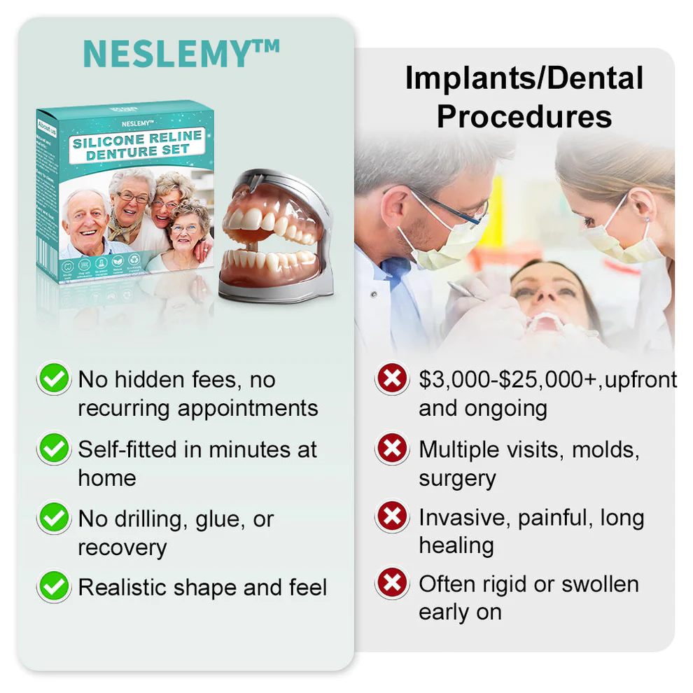 NESLEMY™ Advanced Customized Full Denture Set 9 NESLEMY™ Advanced Customized Full Denture Set