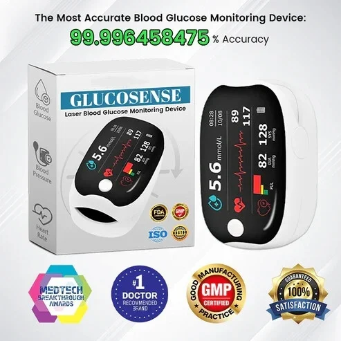LAOZIK™ GlucoSense Laser Blood Glucose Monitoring Device 5 LAOZIK™ GlucoSense Laser Blood Glucose Monitoring Device