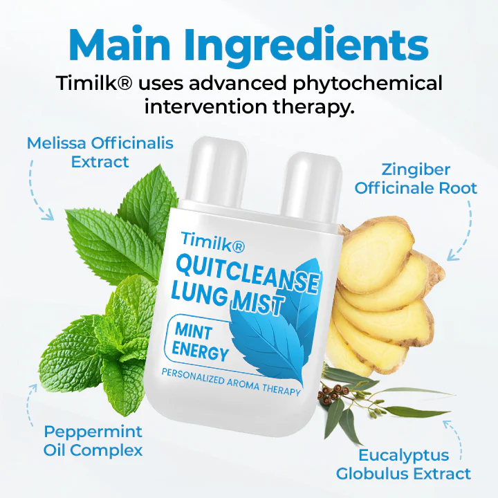 Timilk® QuitCleanse Lung Mist — Break Free From 7 Timilk® QuitCleanse Lung Mist — Break Free From