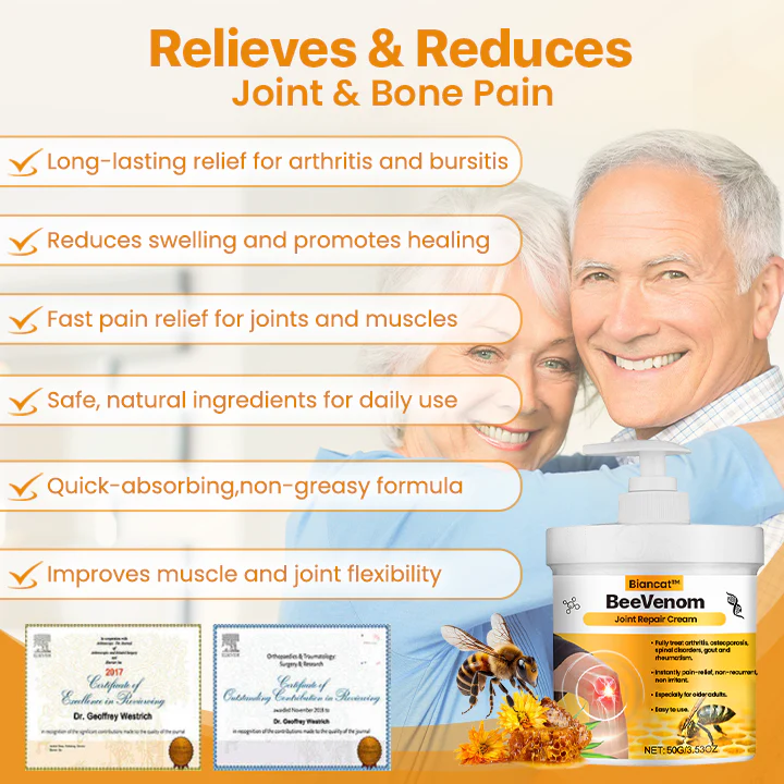Biancat® BeeVenom Joint Repair Cream 5 Biancat® BeeVenom Joint Repair Cream