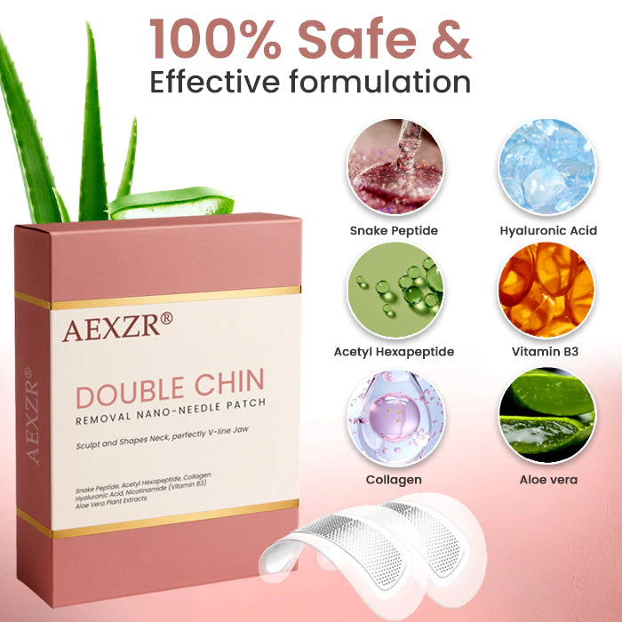 AEXZR® Double Chin Removal Nano-Needle Patch 5 AEXZR® Double Chin Removal Nano-Needle Patch