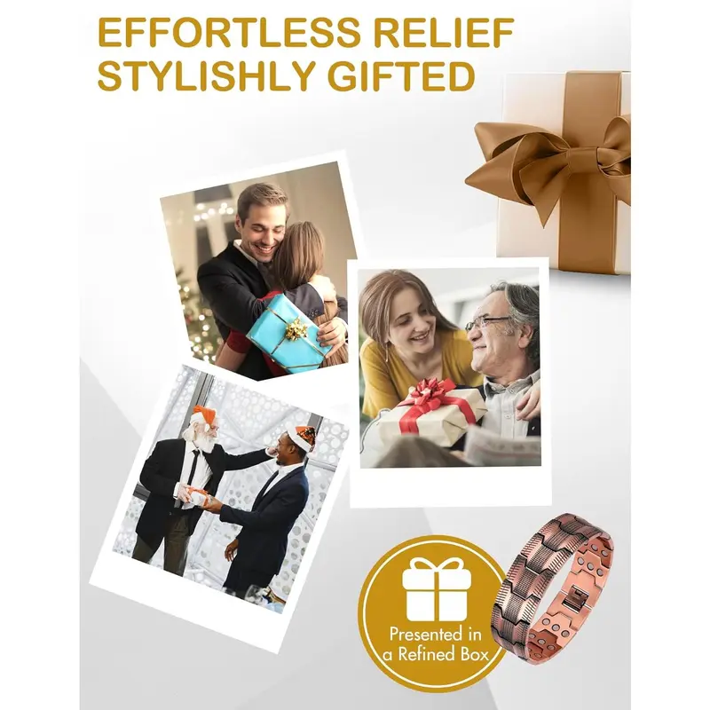 Copper magnetic bracelet——Relieve fatigue and promote blood circulation 10 Copper magnetic bracelet——Relieve fatigue and promote blood circulation