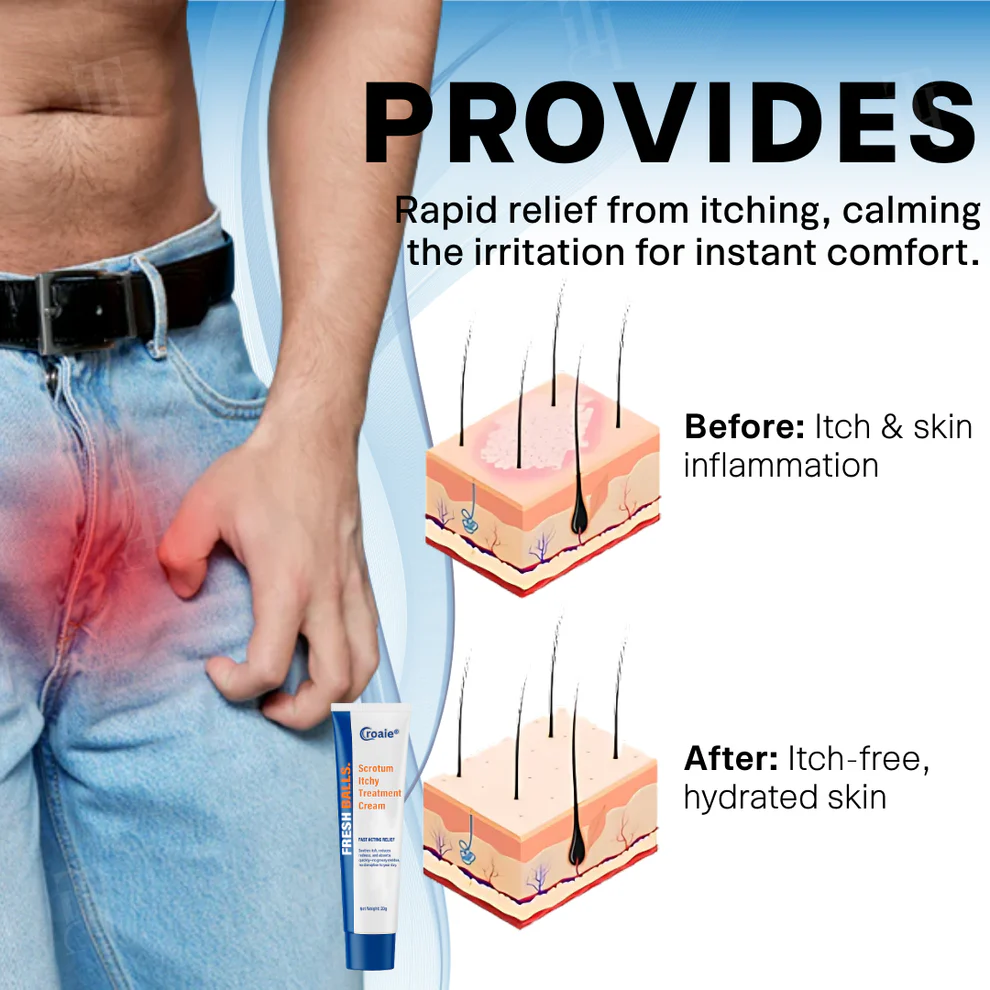 Croaie® Scrotum Itchy Treatment Cream 5 Croaie® Scrotum Itchy Treatment Cream