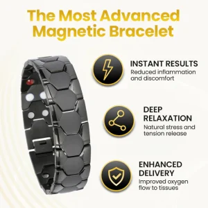 Czticle® TherapyMax Elite Magnetic Wellness Bracelet 12 Czticle® TherapyMax Elite Magnetic Wellness Bracelet