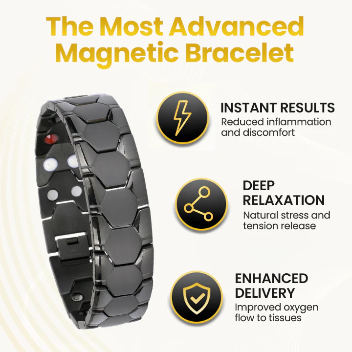 Czticle® TherapyMax Elite Magnetic Wellness Bracelet 5 Czticle® TherapyMax Elite Magnetic Wellness Bracelet