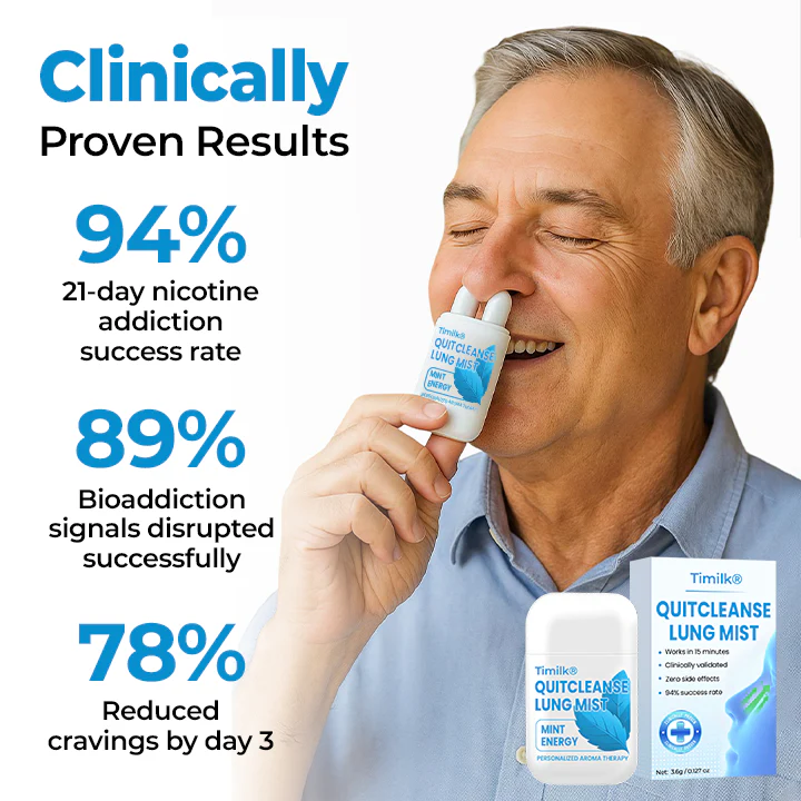 Timilk® QuitCleanse Lung Mist — Break Free From 5 Timilk® QuitCleanse Lung Mist — Break Free From