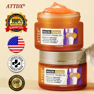 ATTDX® Emu Oil Turmeric UricRelief Therapy Gel