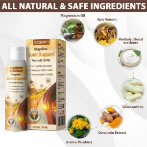 Bazenith™ MagniBee Joint Support Formula Spray 9 Bazenith™ MagniBee Joint Support Formula Spray