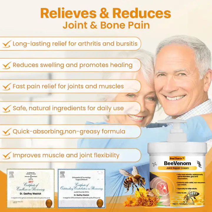 BeeTherix™ Bee Venom Joint Repair Cream 4 BeeTherix™ Bee Venom Joint Repair Cream