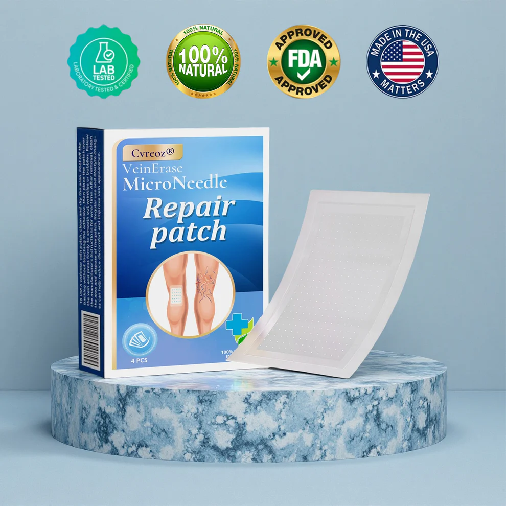 Cvreoz® VeinErase MicroNeedle Repair Patch 1 Cvreoz® VeinErase MicroNeedle Repair Patch