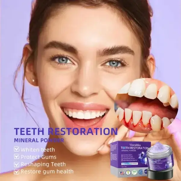 Vioralifes™ Teeth Restoration Mineral Powder 8 Vioralifes™ Teeth Restoration Mineral Powder