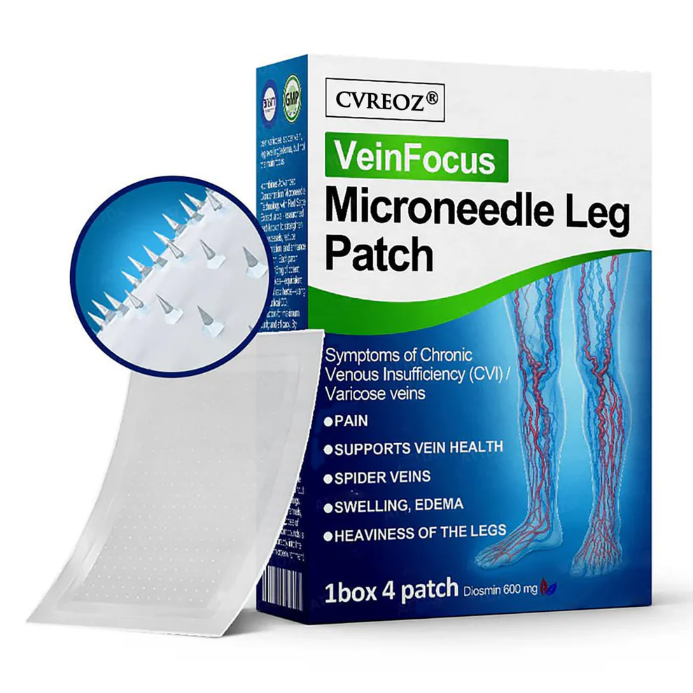 Cvreoz® VeinFocus Microneedle Leg Patch 7 Cvreoz® VeinFocus Microneedle Leg Patch