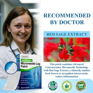 Cvreoz® VeinFocus Microneedle Leg Patch 16 Cvreoz® VeinFocus Microneedle Leg Patch