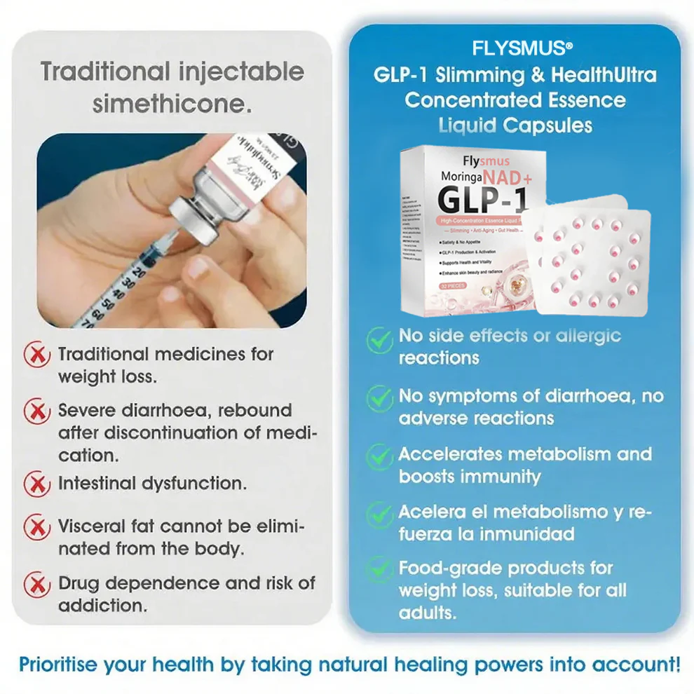 FLYSMUS® GLP-1 Slimming & Health Ultra Concentrated Essence Liquid Pearls 9 FLYSMUS® GLP-1 Slimming & Health Ultra Concentrated Essence Liquid Pearls